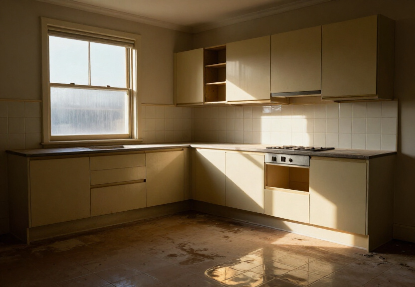Restored commercial office in Cambridge Park after flood restoration